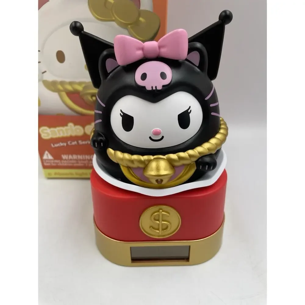 Sanrio Characters Lucky Cat Series Light Movable Fun - Kuromi
